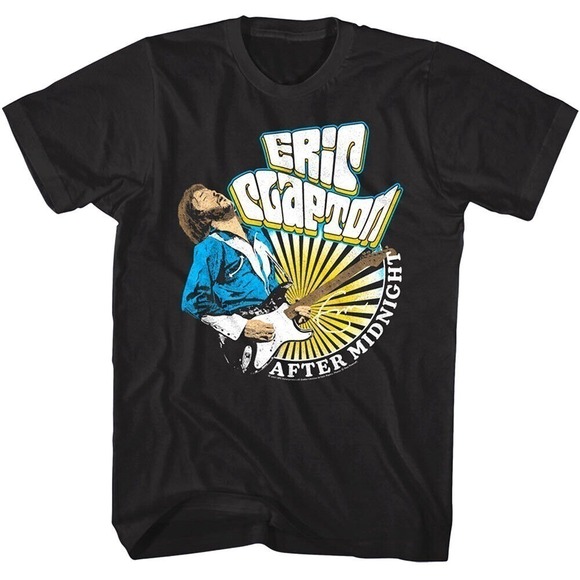 Dominique
B Other - Eric Clapton After Midnight Signature Guitar Rock Unisex T-Shirt